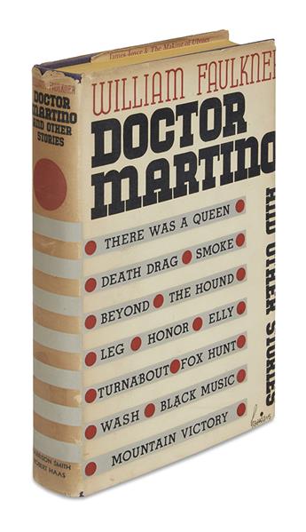 FAULKNER, WILLIAM. Doctor Martino and Other Stories.